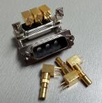 3W3 D-SUB Coaxial Connectors (RF) Female & Male